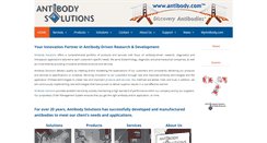 Desktop Screenshot of antibody.com